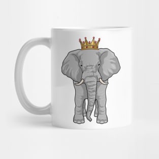 Elephant King Crown Mug